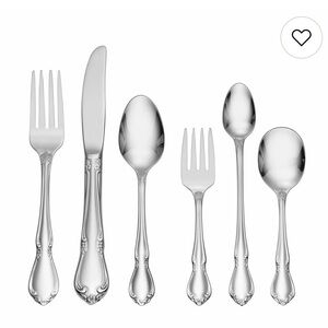 New in gift box, Oneida, child’s progressive feeding set, six pieces.